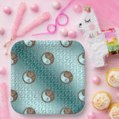 Jahr der Erdschlange Pappteller (Party)