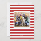 Jahr der Ferien Feiertagskarte (Rückseite)