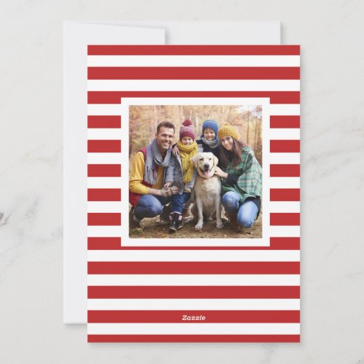 Jahr der Ferien Feiertagskarte (Rückseite)