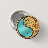 Jahr der Feuerschlange Button (Vorne & Hinten)