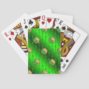 Jahr der Feuerziege Spielkarten