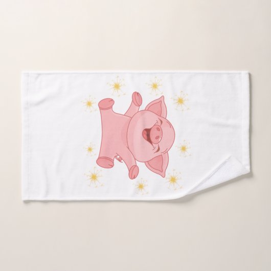 Jahr der Glitzern Badhandtuch Set (Handtuch)