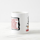 Jahr der Hahn-Merkmale Kaffeetasse (Mittel)