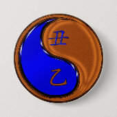 Jahr der Holzochse Button (Vorderseite)