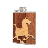 Jahr der Holzpferde Flachmann (Links)