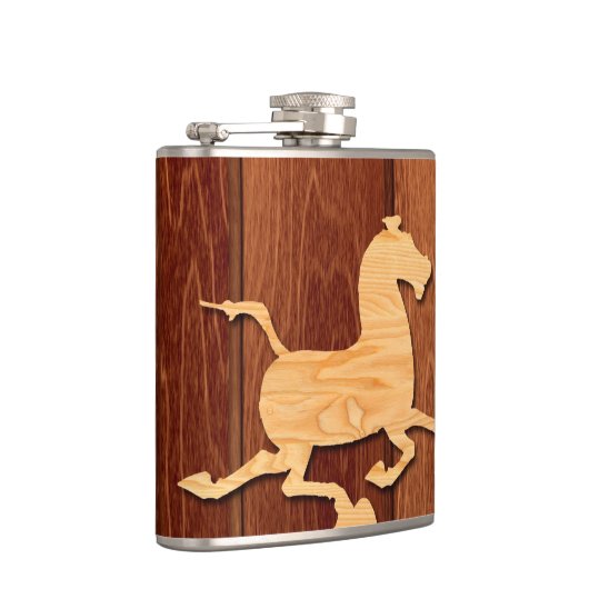 Jahr der Holzpferde Flachmann (Rechts)