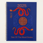 Jahr der Holzschlange Planer (Vorderseite)