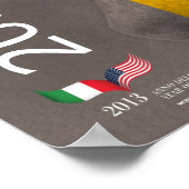 Jahr der italienischen Kultur 2013 in den Staaten Poster (Ecke)