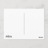 Jahr der Kaninchen- DNM-Postkarten Postkarte (Rückseite)