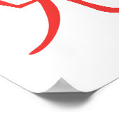 Jahr der Kaninchen-Süsse Poster (Ecke)