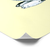 Jahr der Kaninchen-Viel Glück Poster (Ecke)