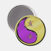 Jahr der Metallbühne Magnet (Vorderseite/Rückseite)