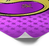 Jahr der Metallbühne Poster (Ecke)