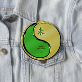Jahr der Metallziege Button (Beispiel)