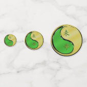 Jahr der Metallziege Konfetti (Vorderseiten)