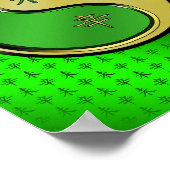 Jahr der Metallziege Poster (Ecke)