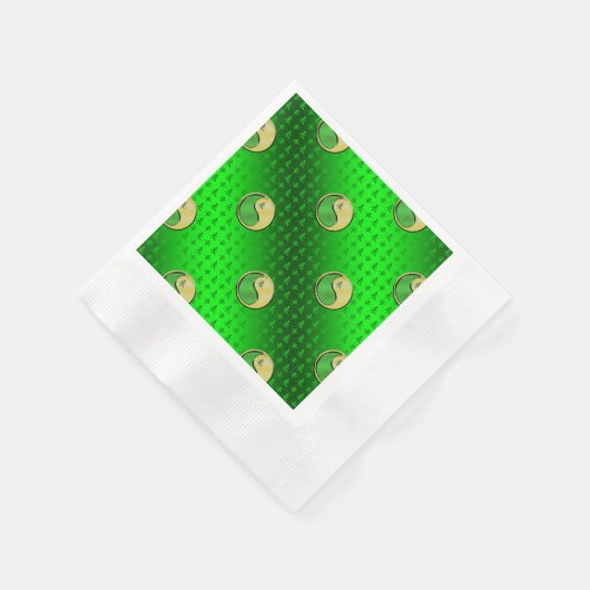 Jahr der Metallziege Serviette (Ecke)