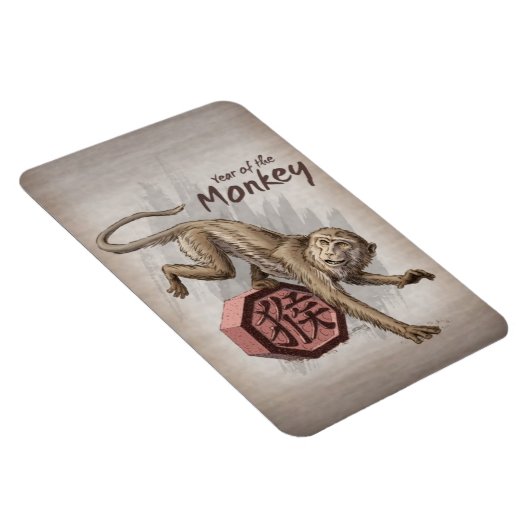 Jahr der mongolischen Kunst Magnet (Rechte Seite)