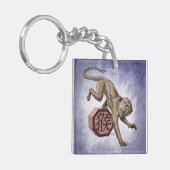 Jahr der mongolischen Kunst Schlüsselanhänger (Vorderseite links)