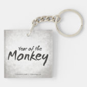 Jahr der mongolischen Kunst Schlüsselanhänger (Rückseite)