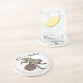 Jahr der mongolischen Kunst Untersetzer (Seite)