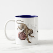 Jahr der mongolischen Kunst Zweifarbige Tasse (Links)