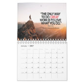 Jahr der Motivierend Ausrichtung 2025 Kalender (Jan 2027)