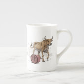 Jahr der Oxchinesischen Zodiakkunst Porzellantasse (Rechts)