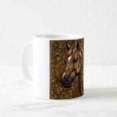 JAHR DER PFERDE KAFFEETASSE (Vorderseite Links)