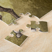 Jahr der Pferdechinesischen Tierkreis-Tier-Kunst Puzzle (Seite)