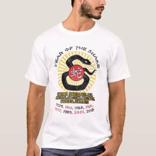 Jahr der Qualitäten der Schlangen-2013 T-Shirt