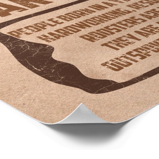 Jahr der Rastermerkmale Poster (Ecke)