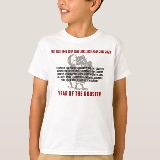 Jahr der Rastermerkmale T-Shirt (Vorderseite)