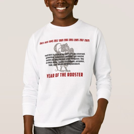 Jahr der Rastermerkmale T-Shirt (Vorderseite)