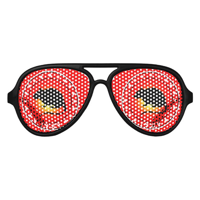 Jahr der Ratte 1984 Partybrille (Vorderseite)