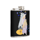 Jahr der Ratte Flachmann (Rechts)