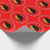 Jahr der Ratte Geschenkpapier (Ecke)