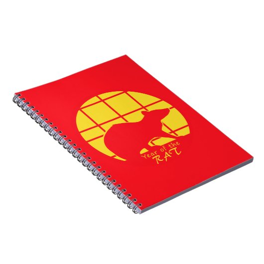 Jahr der Ratte Notizblock (Rechte Seite)