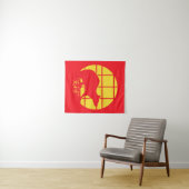 Jahr der Ratte Wandteppich (Beispiel (Horizontal))