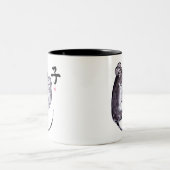 Jahr der Ratten-Sumie-Farbmalerei Zweifarbige Tasse (Mittel)