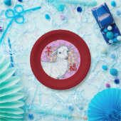 Jahr der Schafe2 Pappteller (Party)