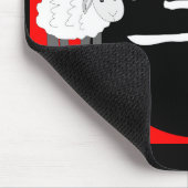 Jahr der Schafe 2027 Mousepad (Ecke)