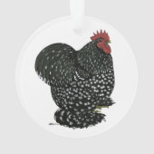 Jahr der Schafe-Viel Glück! Ornament (Rückseite)