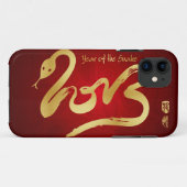 Jahr der Schlange 2013 - Chinesisches Neujahrsfest Case-Mate iPhone Hülle (Rückseite (Horizontal))