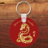Jahr der Schlange 2013 Schlüsselanhänger (Vorderseite)