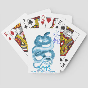 Jahr der Schlange 2013 Spielkarten