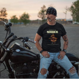 Jahr der Schlange 2025 蛇 年 Goldene Schlange T-Shirt