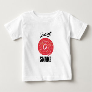Jahr der Schlange 2025 Baby T-shirt