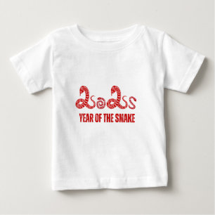 Jahr der Schlange 2025 Baby T-shirt