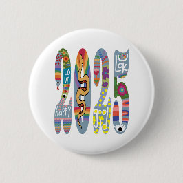 Jahr der Schlange 2025 Button